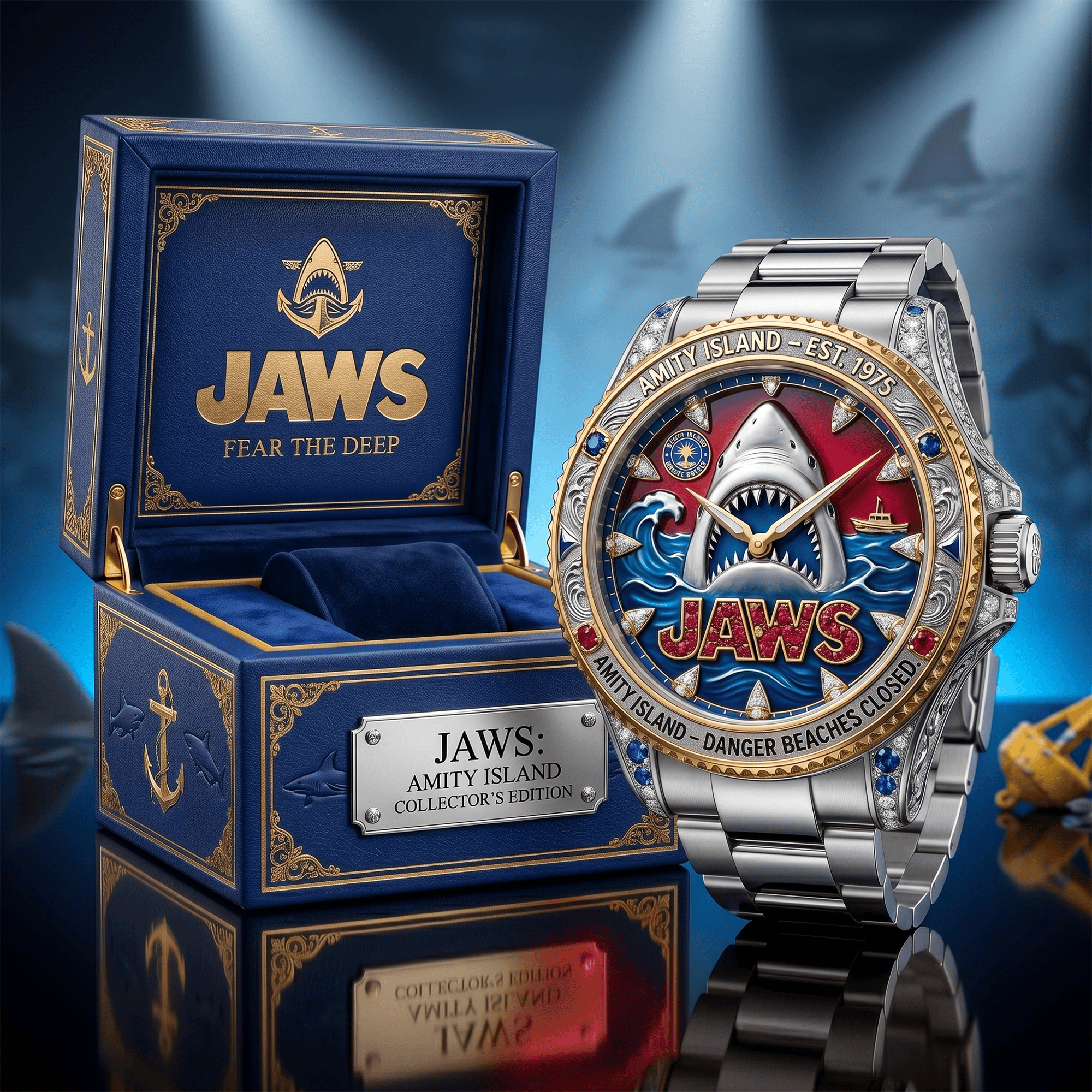 JAW Stainless Steel Watch LNTH